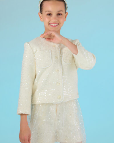 CHERIE SEQUIN JACKET BUTTONED EDITION