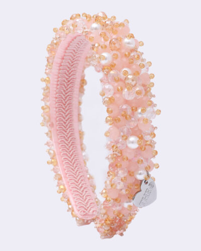 THE O PEACH FIZZ CRYSTAL HEADBAND